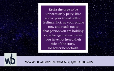 Be more empathetic: Judge less and care more