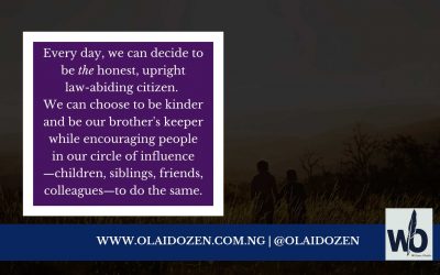 How to be a little more human