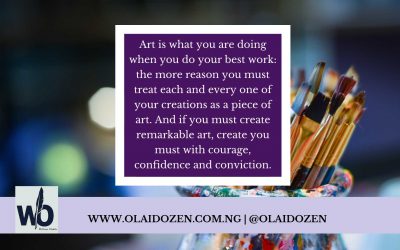 What it means to be a real artist